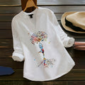 Rayon Top with Multicolor Butterfly Digital Print